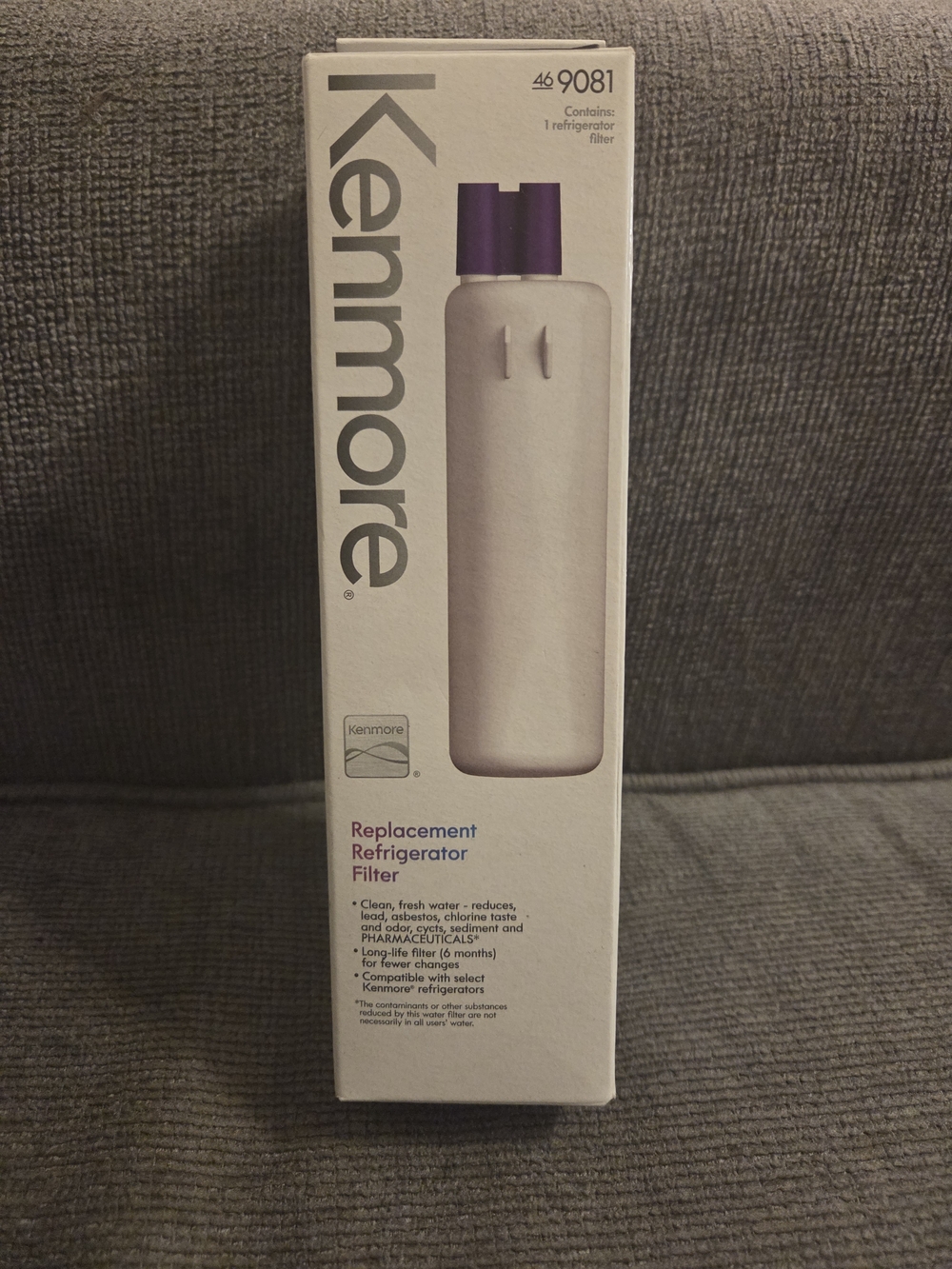 Purple Replacement Refrigerator Water Filter